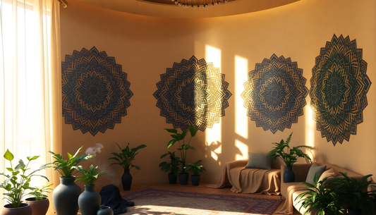 Elevate Your Space: Infusing Spiritual Serenity with Mandala Designs